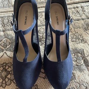 Blue Heels -CALL IT SPRING BRAND